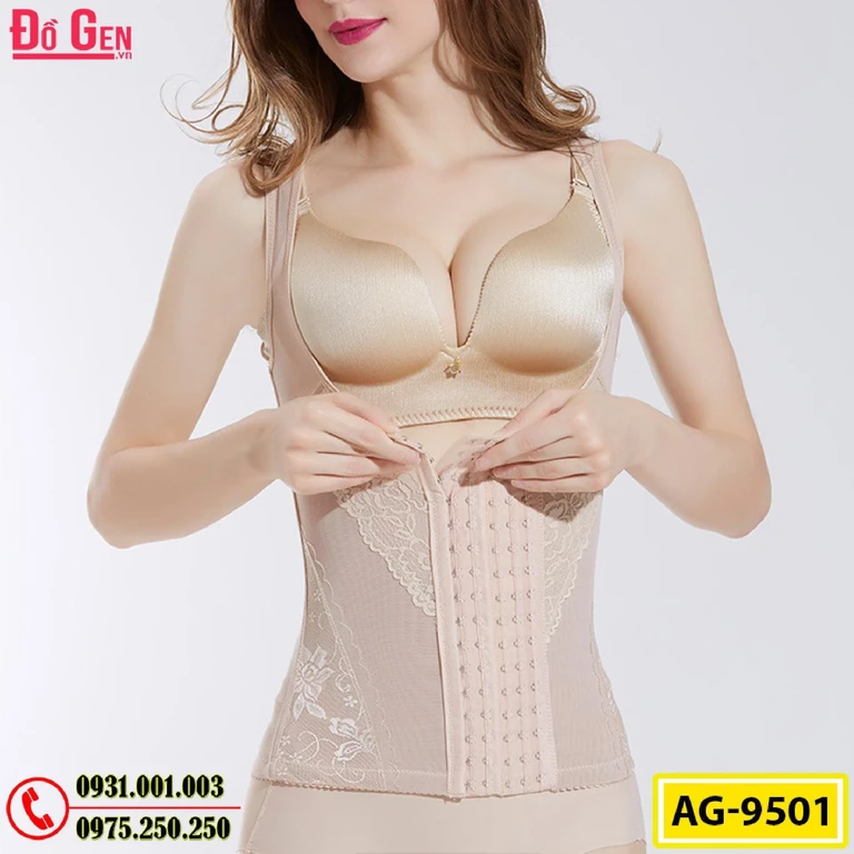 Áo Gen - Áo Lót Định Hình Cao Cấp Thu Gọn Vòng Eo (Cod: AG-9501)