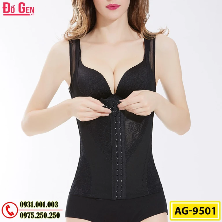 Áo Gen - Áo Lót Định Hình Cao Cấp Thu Gọn Vòng Eo (Cod: AG-9501)