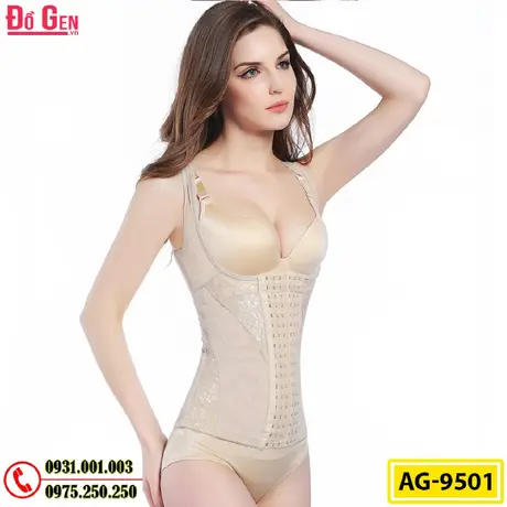 Áo Gen - Áo Lót Định Hình Cao Cấp Thu Gọn Vòng Eo (Cod: AG-9501)