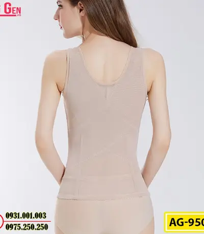 Áo Gen - Áo Lót Định Hình Cao Cấp Thu Gọn Vòng Eo (Cod: AG-9501)