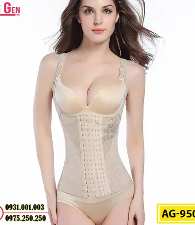 Áo Gen - Áo Lót Định Hình Cao Cấp Thu Gọn Vòng Eo (Cod: AG-9501)
