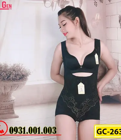 Bộ Đồ Lót Gen Định Hình - Gen Nịt Bụng Thu Gọn Vòng Eo (Cod: GC-2639)