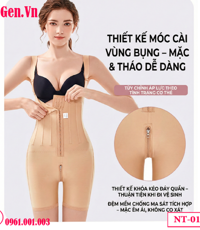 Gen nâng mông sau hút mỡ TP.HCM | Bodysuit định hình y khoa