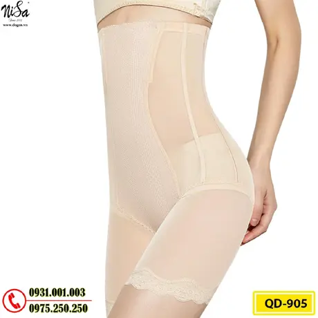 Quần Lót Gen Định Hình Chống Cuộn Thon Gọn Vòng Eo (Cod: QD-905)