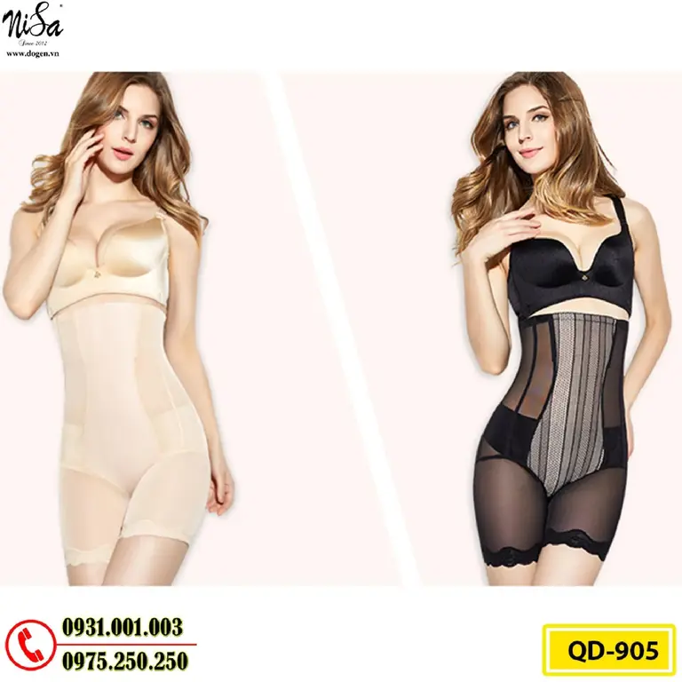 Quần Lót Gen Định Hình Chống Cuộn Thon Gọn Vòng Eo (Cod: QD-905)