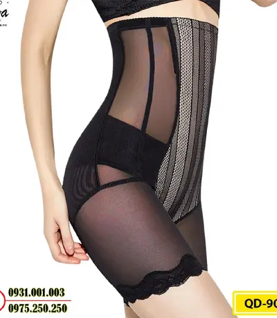 Quần Lót Gen Định Hình Chống Cuộn Thon Gọn Vòng Eo (Cod: QD-905)