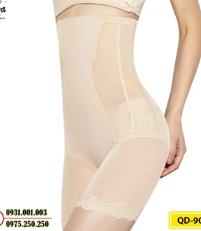 Quần Lót Gen Định Hình Chống Cuộn Thon Gọn Vòng Eo (Cod: QD-905)