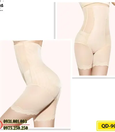 Quần Lót Gen Định Hình Chống Cuộn Thon Gọn Vòng Eo (Cod: QD-905)