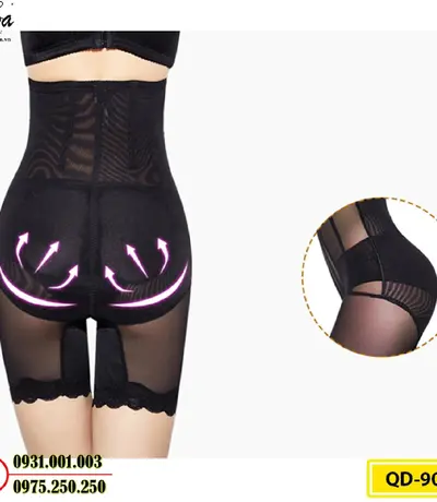 Quần Lót Gen Định Hình Chống Cuộn Thon Gọn Vòng Eo (Cod: QD-905)