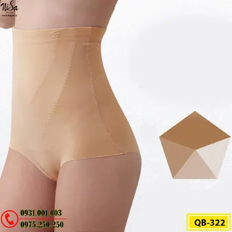 Quần Lót Định Hình - Quần Gen Nịt Bụng Chống Cuộn Thu Gọn Vòng Eo (Cod: QB-322)