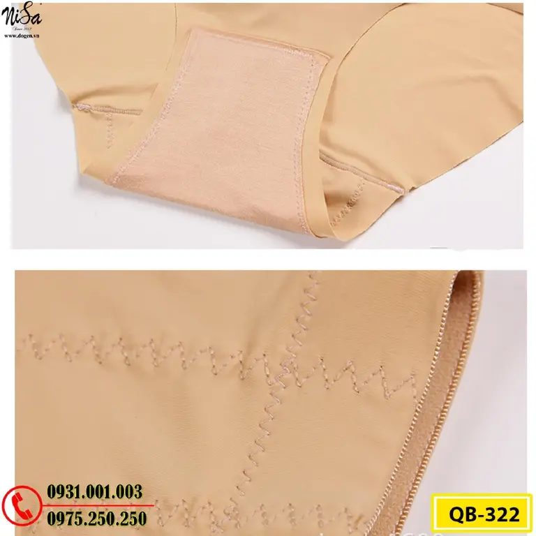 Quần Lót Định Hình - Quần Gen Nịt Bụng Chống Cuộn Thu Gọn Vòng Eo (Cod: QB-322)