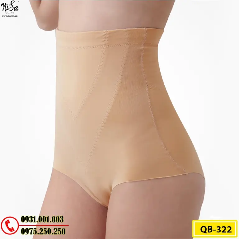 Quần Lót Định Hình - Quần Gen Nịt Bụng Chống Cuộn Thu Gọn Vòng Eo (Cod: QB-322)