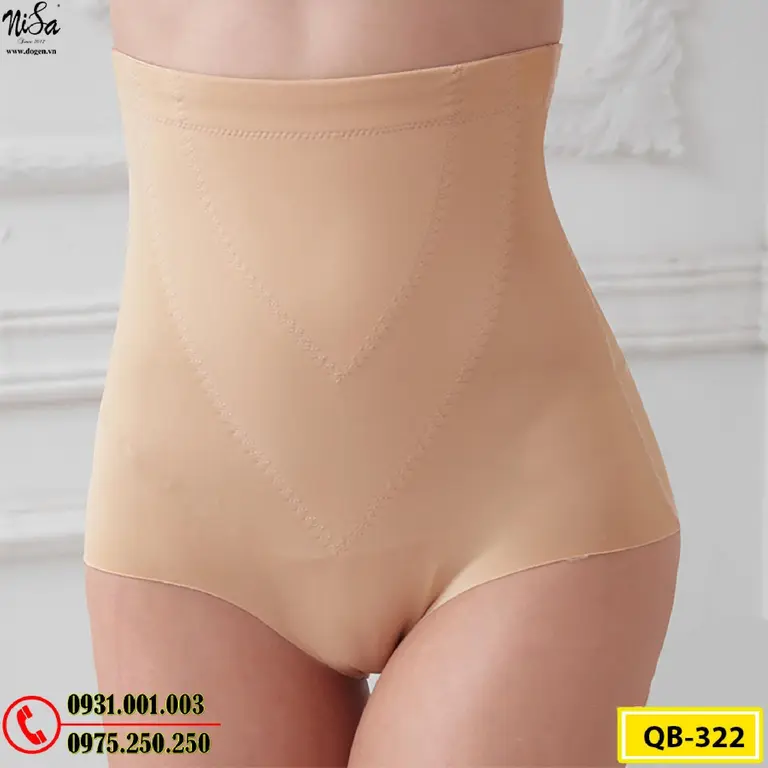 Quần Lót Định Hình - Quần Gen Nịt Bụng Chống Cuộn Thu Gọn Vòng Eo (Cod: QB-322)