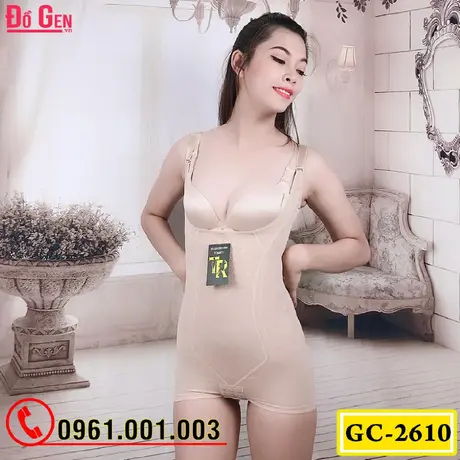 Bộ Đồ Lót Gen Định Hình - Gen Nịt Bụng Thu Gọn Vòng Eo (Cod: GC-2610)