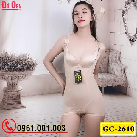 Bộ Đồ Lót Gen Định Hình - Gen Nịt Bụng Thu Gọn Vòng Eo (Cod: GC-2610)