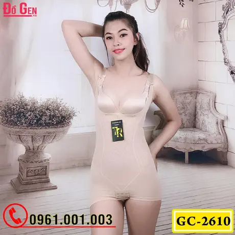 Bộ Đồ Lót Gen Định Hình - Gen Nịt Bụng Thu Gọn Vòng Eo (Cod: GC-2610)
