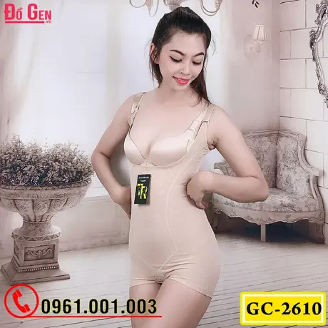 Bộ Đồ Lót Gen Định Hình - Gen Nịt Bụng Thu Gọn Vòng Eo (Cod: GC-2610)