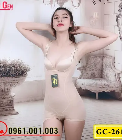 Bộ Đồ Lót Gen Định Hình - Gen Nịt Bụng Thu Gọn Vòng Eo (Cod: GC-2610)