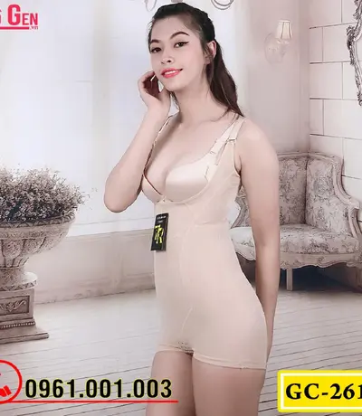 Bộ Đồ Lót Gen Định Hình - Gen Nịt Bụng Thu Gọn Vòng Eo (Cod: GC-2610)