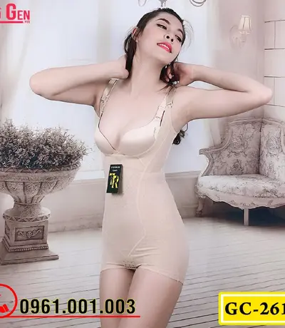 Bộ Đồ Lót Gen Định Hình - Gen Nịt Bụng Thu Gọn Vòng Eo (Cod: GC-2610)