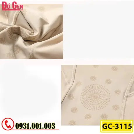 Bộ Đồ Lót Gen Định Hình - Gen Nịt Bụng Thu Gọn Vòng Eo (Cod: GC-3115)