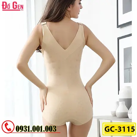 Bộ Đồ Lót Gen Định Hình - Gen Nịt Bụng Thu Gọn Vòng Eo (Cod: GC-3115)