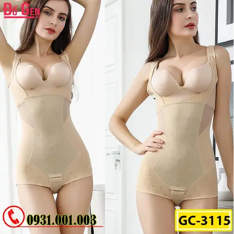 Bộ Đồ Lót Gen Định Hình - Gen Nịt Bụng Thu Gọn Vòng Eo (Cod: GC-3115)