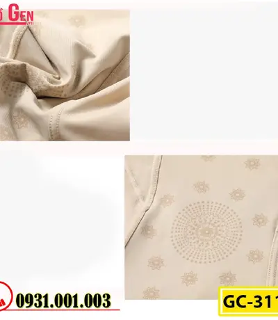 Bộ Đồ Lót Gen Định Hình - Gen Nịt Bụng Thu Gọn Vòng Eo (Cod: GC-3115)