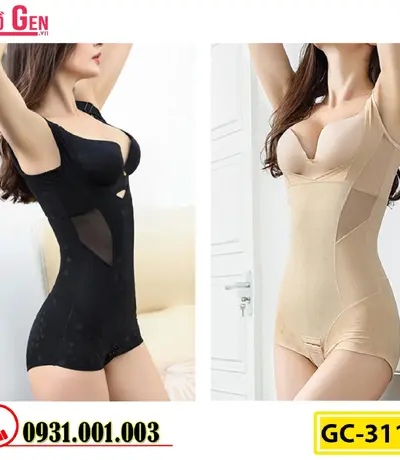 Bộ Đồ Lót Gen Định Hình - Gen Nịt Bụng Thu Gọn Vòng Eo (Cod: GC-3115)