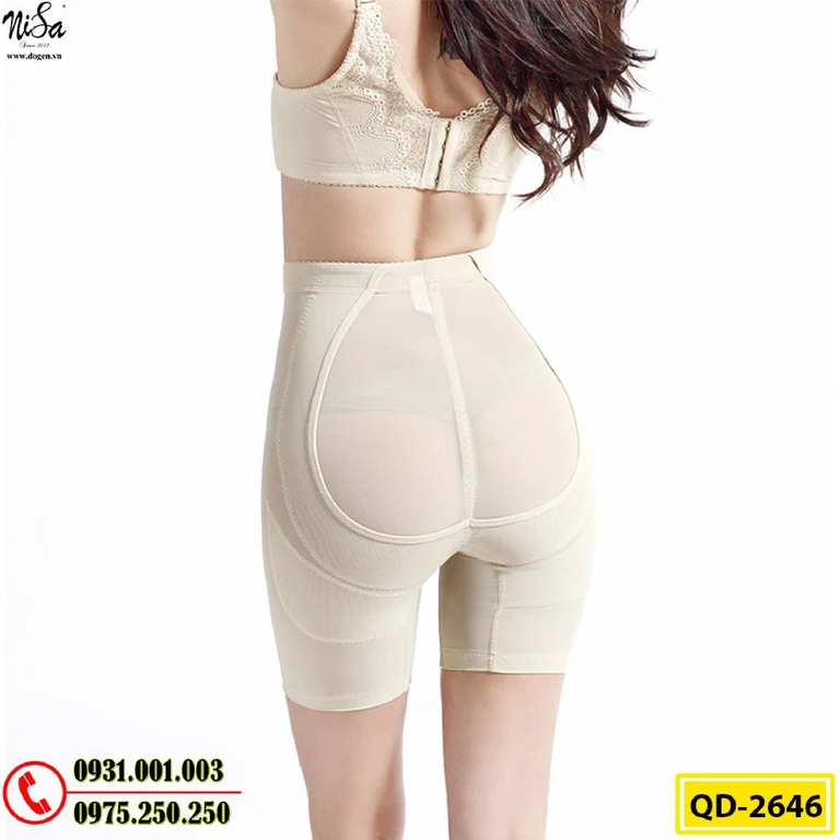 Quần Gen Lót Định Hình Cao Cấp Thon Bụng Nhỏ Eo (Cod: QD-2646