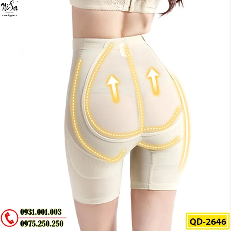 Quần Gen Lót Định Hình Cao Cấp Thon Bụng Nhỏ Eo (Cod: QD-2646