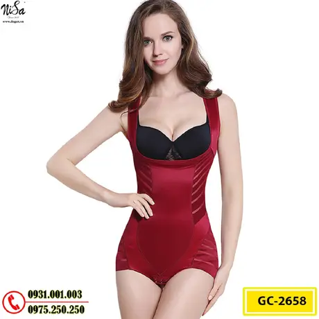 Bộ Đồ Lót Gen Định Hình Liền Thân Cao Cấp Thu Gọn Vòng Eo (Cod: GC-2658)