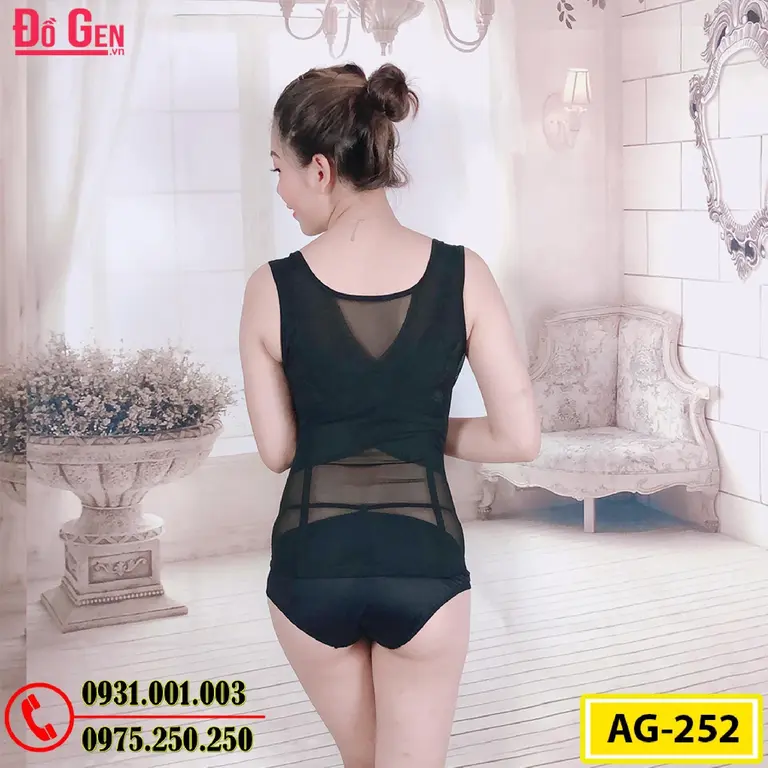 Áo Lót Gen Định Hình - Gen Nịt Bụng Cao Cấp (Cod: AG-252)