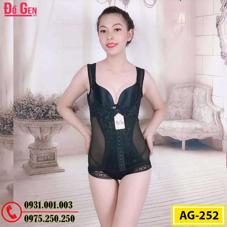 Áo Lót Gen Định Hình - Gen Nịt Bụng Cao Cấp (Cod: AG-252)