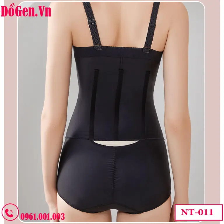 Gen định hình sau hút mỡ eo lưng bụng - Móc Cài Trước Siết Bụng Dưới, Mở Đáy Tiện Lợi | DoGen.Vn