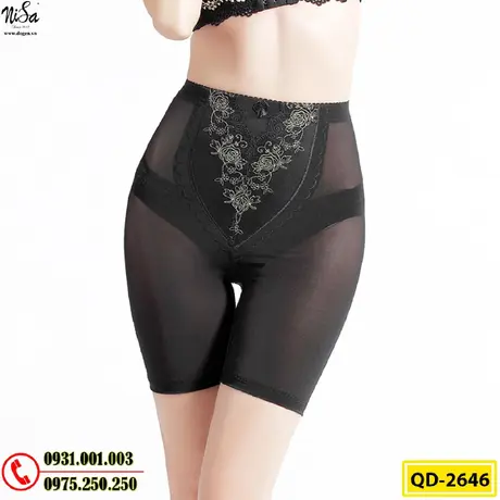 Quần Lót Gen Bụng Định Hình Chống Cuộn Thu Gọn Vòng Eo (Cod: QD-2646)