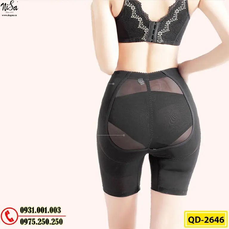Quần Lót Gen Bụng Định Hình Chống Cuộn Thu Gọn Vòng Eo (Cod: QD-2646)
