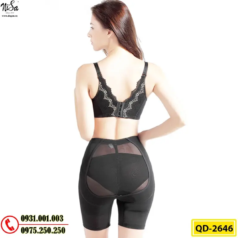 Quần Lót Gen Bụng Định Hình Chống Cuộn Thu Gọn Vòng Eo (Cod: QD-2646)