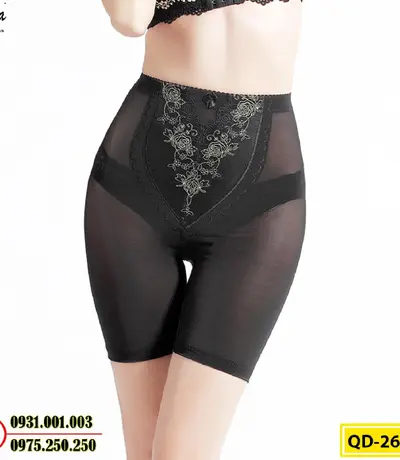 Quần Lót Gen Bụng Định Hình Chống Cuộn Thu Gọn Vòng Eo (Cod: QD-2646)