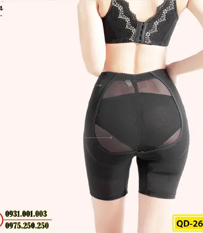 Quần Lót Gen Bụng Định Hình Chống Cuộn Thu Gọn Vòng Eo (Cod: QD-2646)