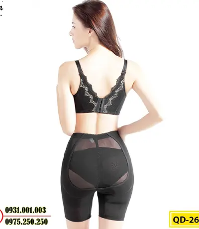 Quần Lót Gen Bụng Định Hình Chống Cuộn Thu Gọn Vòng Eo (Cod: QD-2646)