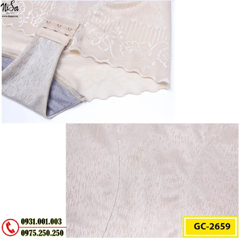 Bộ Đồ Lót Định Hình - Đồ Gen Liền Thân Cao Cấp Hỗ Trợ Giảm Cân (Cod: GC-2659)