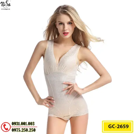 Bộ Đồ Lót Định Hình - Đồ Gen Liền Thân Cao Cấp Hỗ Trợ Giảm Cân (Cod: GC-2659)