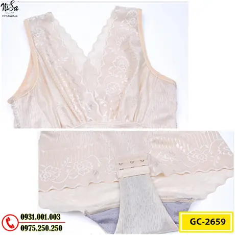 Bộ Đồ Lót Định Hình - Đồ Gen Liền Thân Cao Cấp Hỗ Trợ Giảm Cân (Cod: GC-2659)