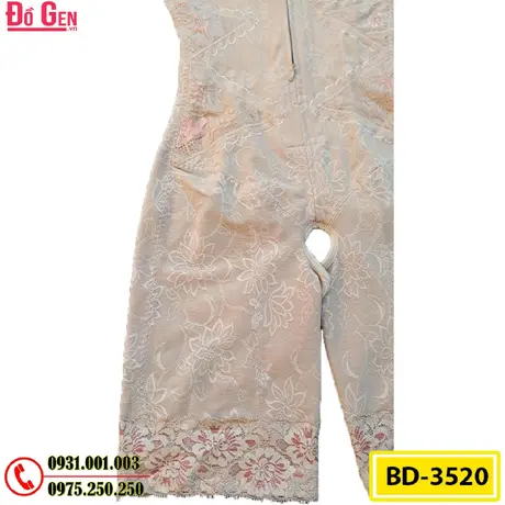 Bộ Đồ Lót Gen Định Hình Giúp Thon Gọn Eo Đùi (Cod: BD-3520)