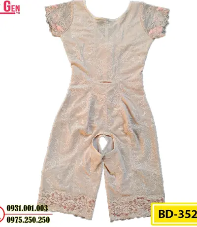 Bộ Đồ Lót Gen Định Hình Giúp Thon Gọn Eo Đùi (Cod: BD-3520)