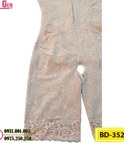 Bộ Đồ Lót Gen Định Hình Giúp Thon Gọn Eo Đùi (Cod: BD-3520)