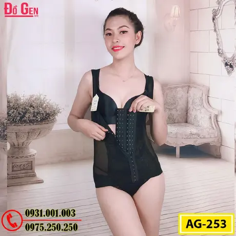 Gen Nịt Bụng - Áo Lót Gen Định Hình Cao Cấp Thu Nhỏ Vòng Eo (Cod: AG-253)