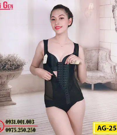 Gen Nịt Bụng - Áo Lót Gen Định Hình Cao Cấp Thu Nhỏ Vòng Eo (Cod: AG-253)