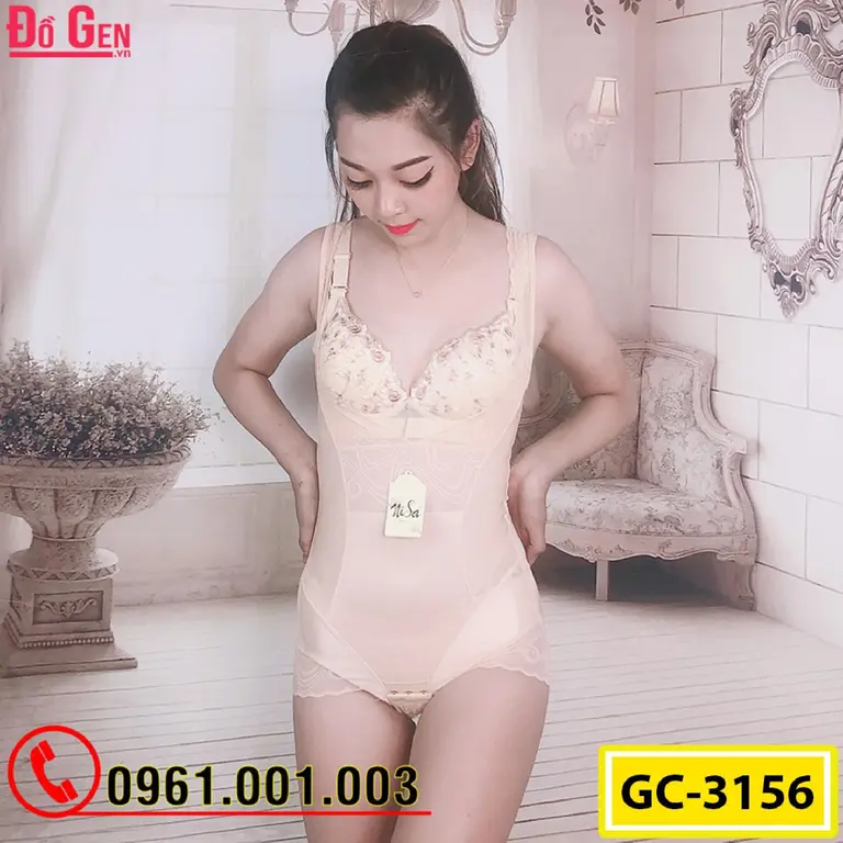 Đồ Lót Định Hình - Quần Áo Gen Định Hình Bikini Liền Thân Cao Cấp (Cod: GC-3156)